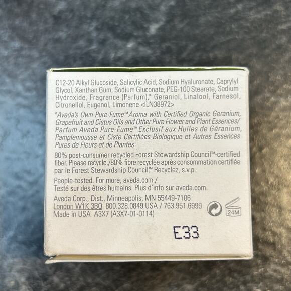 RARE Aveda Green Science Firming Face Creme Full Size 1.7 Oz DISCONTINUED HTF - Picture 9 of 10